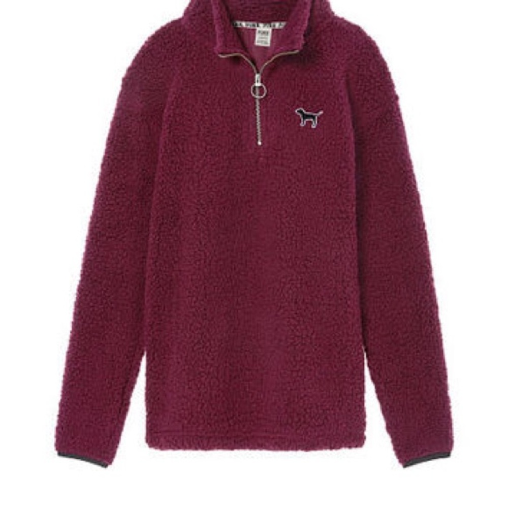 PINK Sherpa jacket